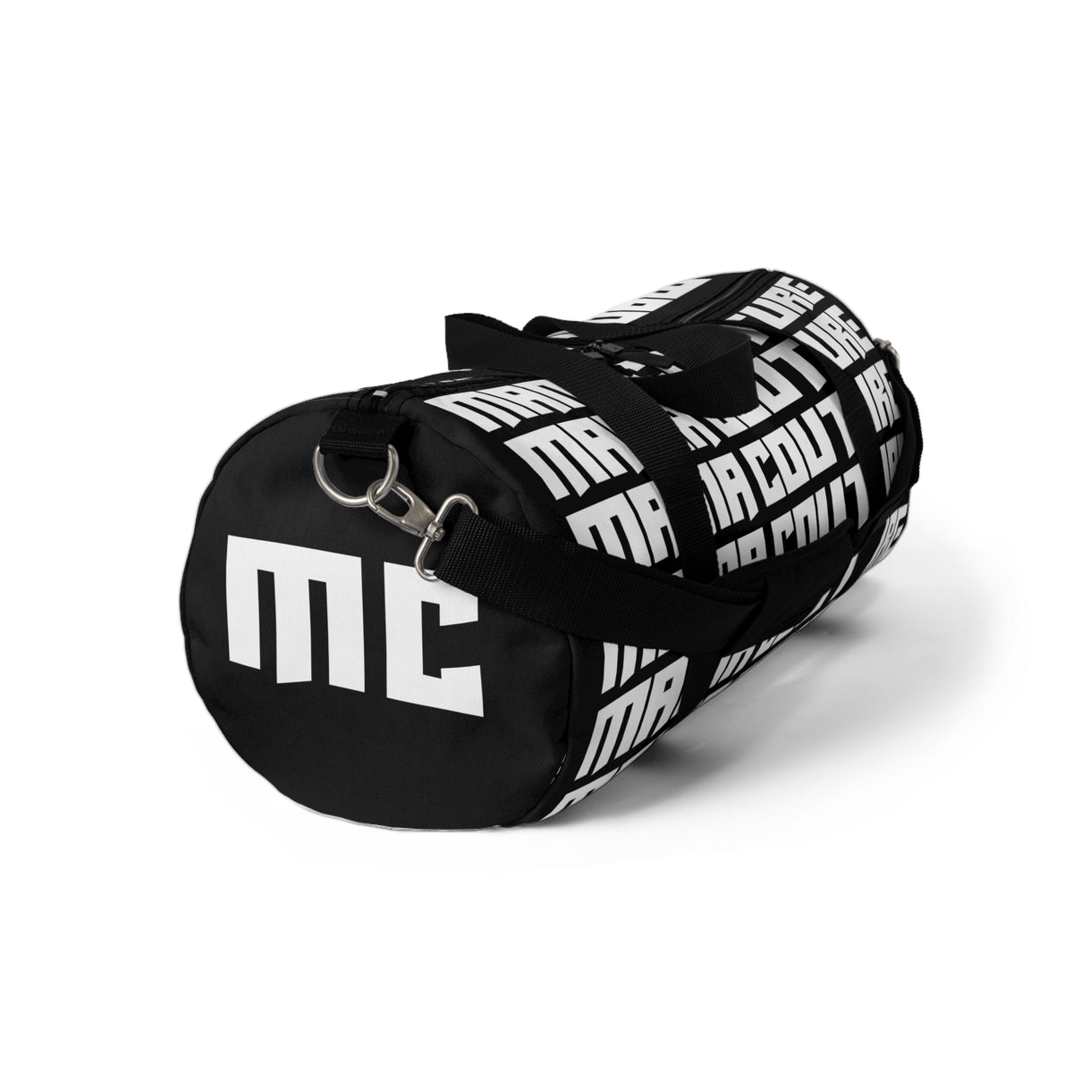 NEW! M.C. Studio Black & White 02 S/M Duffle Bag Gym/Travel