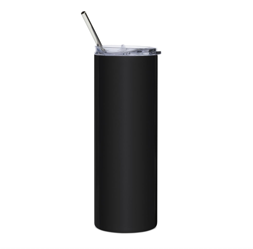 Y2K Silver Stainless Steel Tumbler 20oz
