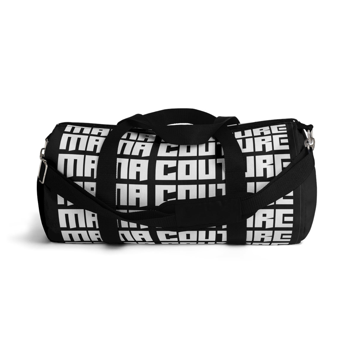 NEW! M.C. Studio Black & White 02 S/M Duffle Bag Gym/Travel