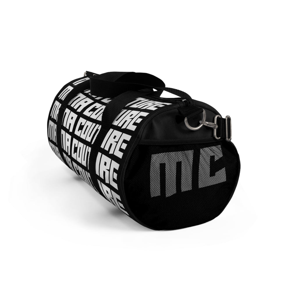 NEW! M.C. Studio Black & White 02 S/M Duffle Bag Gym/Travel