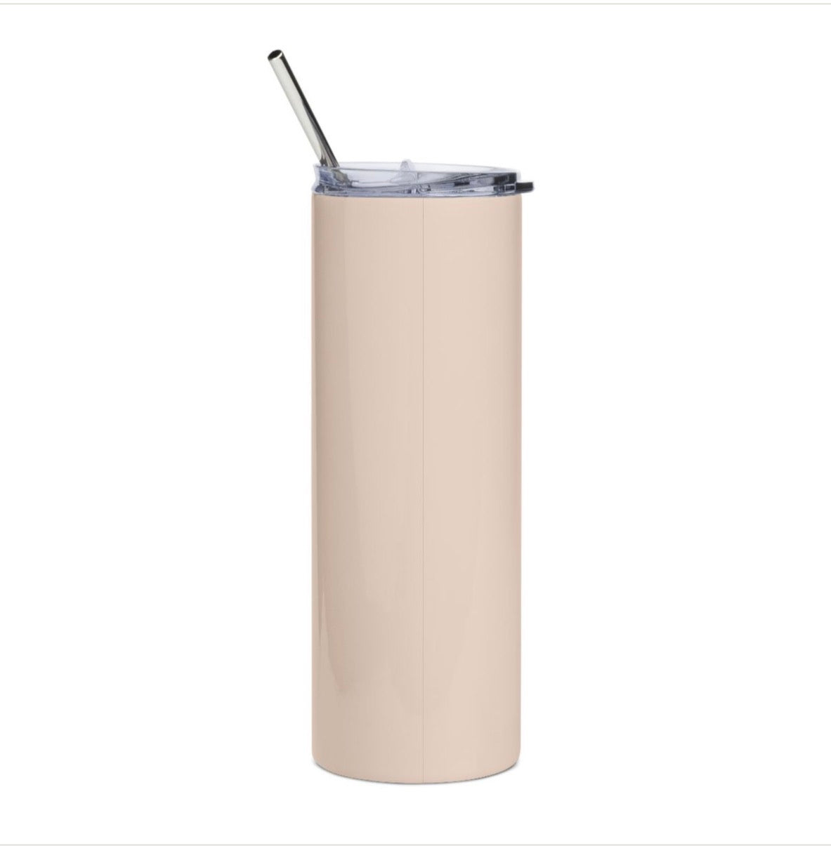 Vanilla Luxe Stainless Steel Tumbler 20oz
