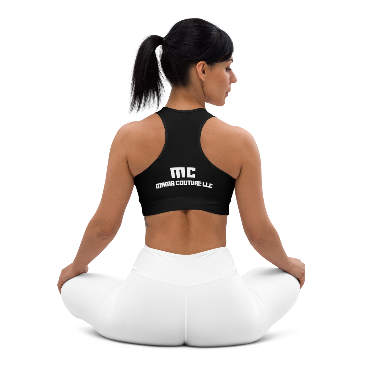 M.C. Studio Black & White 101 Women’s Sports Bras