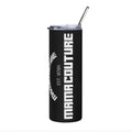Studio Black & White Stainless Steel Tumbler 20oz