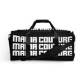 NEW! M.C. Studio Black & White 02 M/L Duffle Bag Gym/Travel