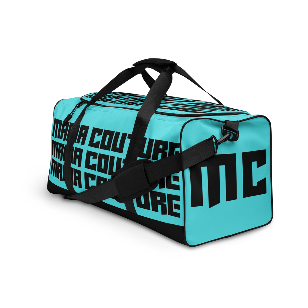 Caribbean Teal M/L Duffle Bag Gym/Travel