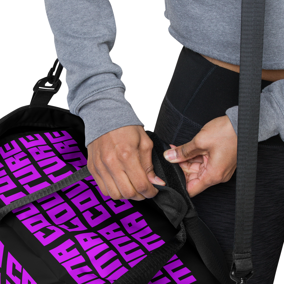 Berry Orchid M/L Duffle Bag Gym/Travel