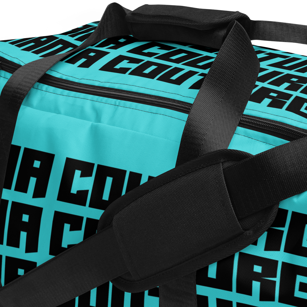 Caribbean Teal M/L Duffle Bag Gym/Travel