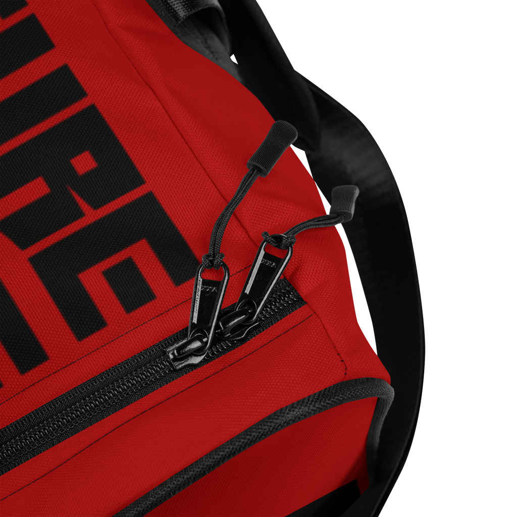 Big Red M/L Duffle Bag Gym/Travel