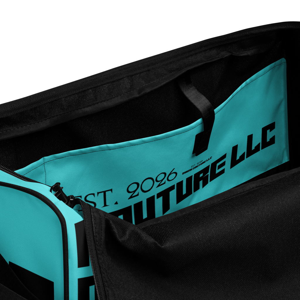 Caribbean Teal M/L Duffle Bag Gym/Travel