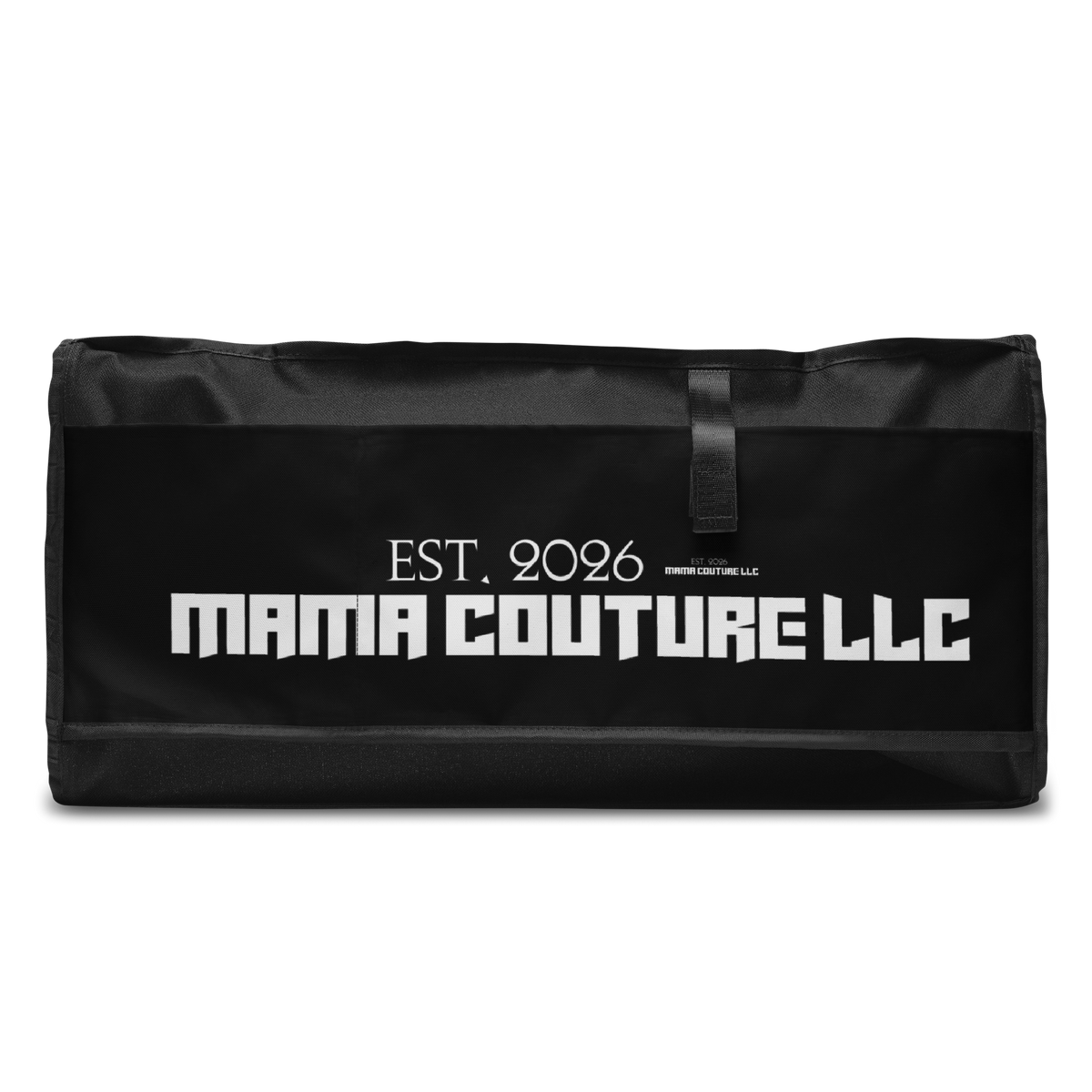 NEW! M.C. Studio Black & White 02 M/L Duffle Bag Gym/Travel