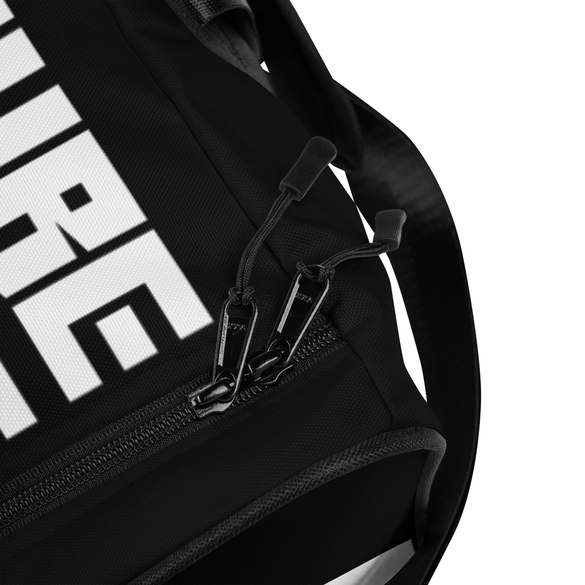 NEW! M.C. Studio Black & White 02 M/L Duffle Bag Gym/Travel