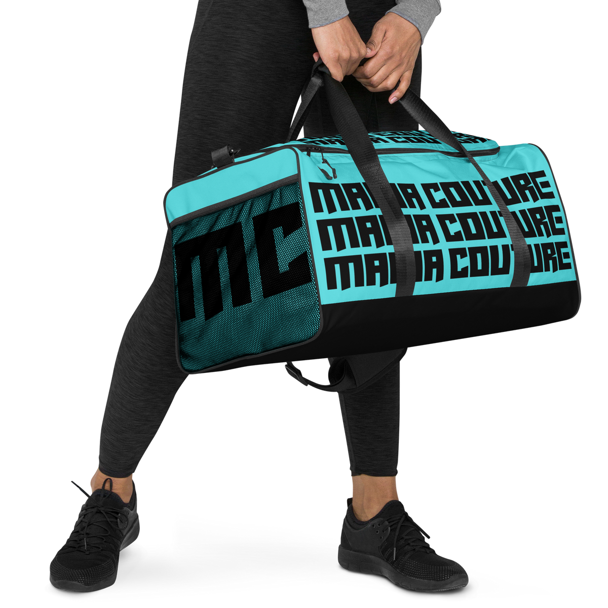 Caribbean Teal M/L Duffle Bag Gym/Travel