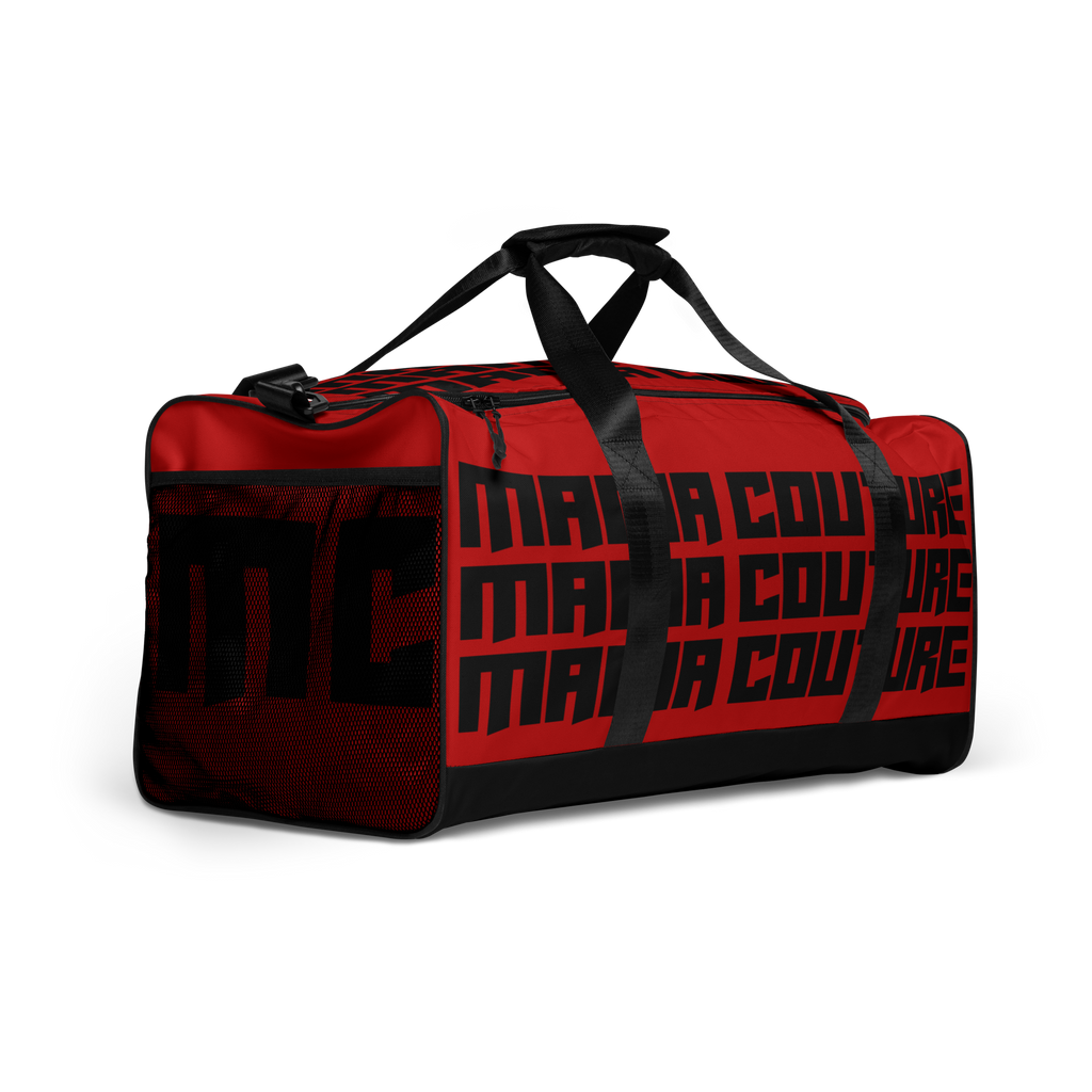 Big Red M/L Duffle Bag Gym/Travel