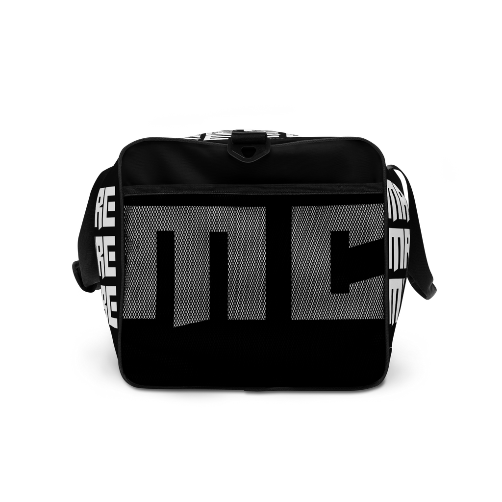 NEW! M.C. Studio Black & White 02 M/L Duffle Bag Gym/Travel