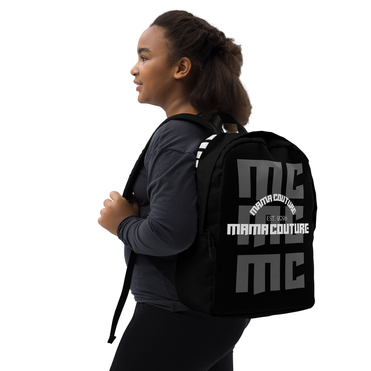 M.C. SIGNATURE Monogram Bookbag