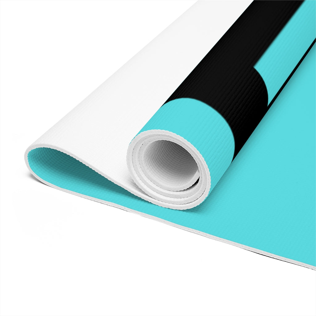 Caribbean Teal Foam Yoga Mat
