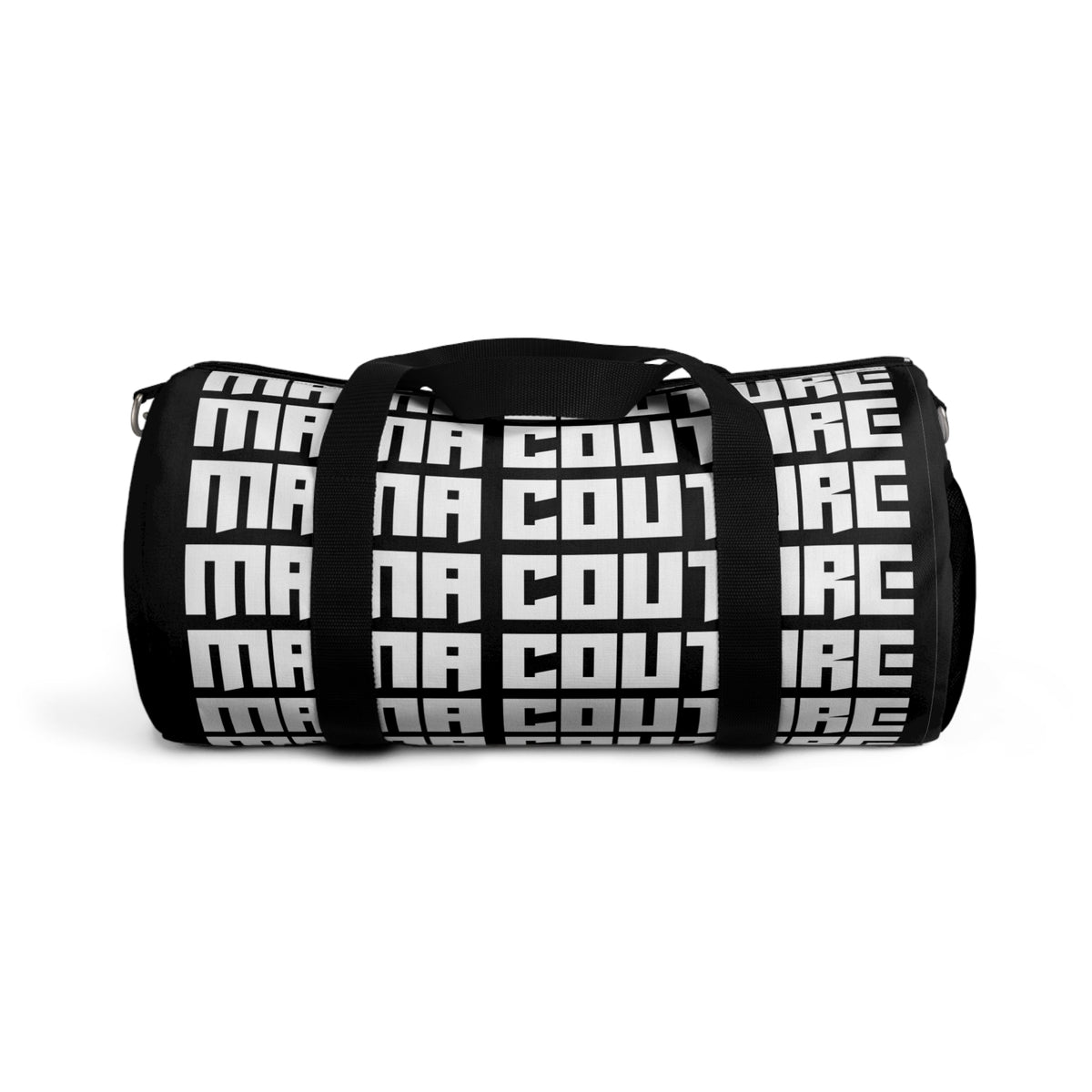 NEW! M.C. Studio Black & White 02 S/M Duffle Bag Gym/Travel